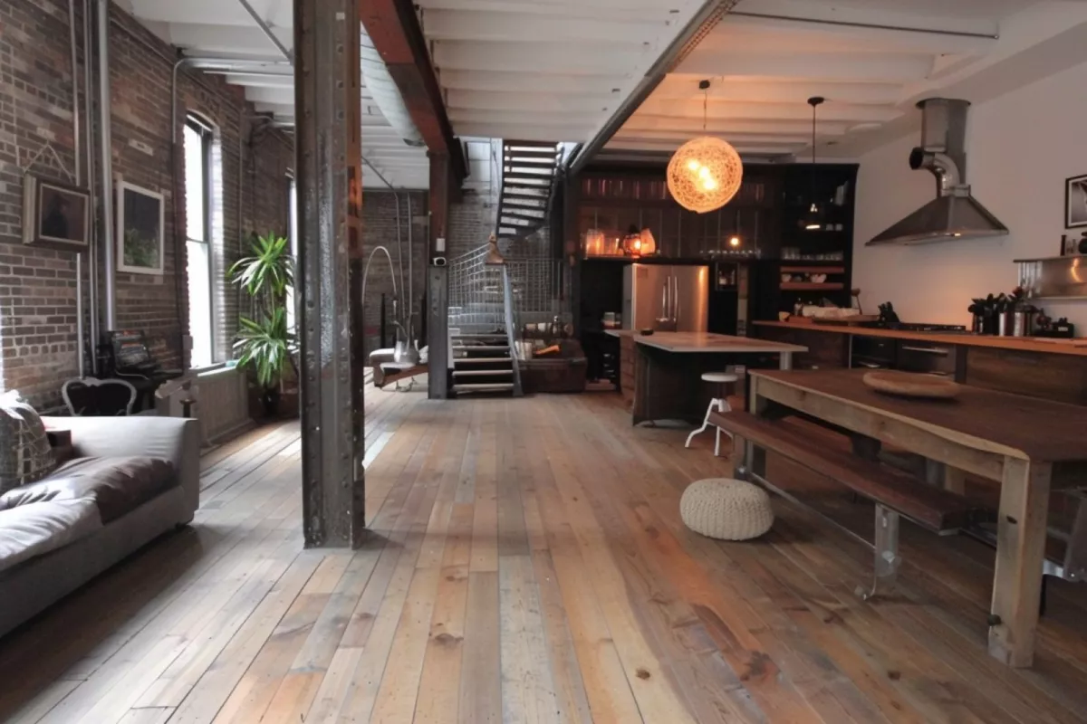 Salon style loft new-yorkais